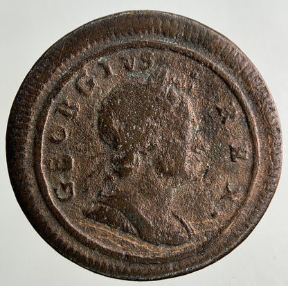 1721 George I 1st Farthing Coin | Fine Collectable Grade