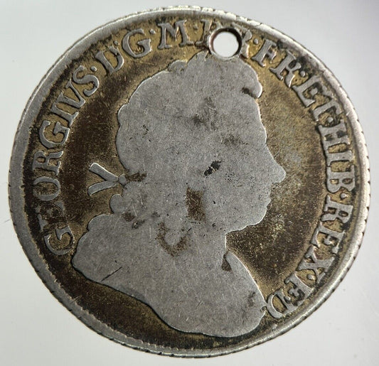 1721 George I 1st Shilling Silver Coin | Fine Collectable Grade