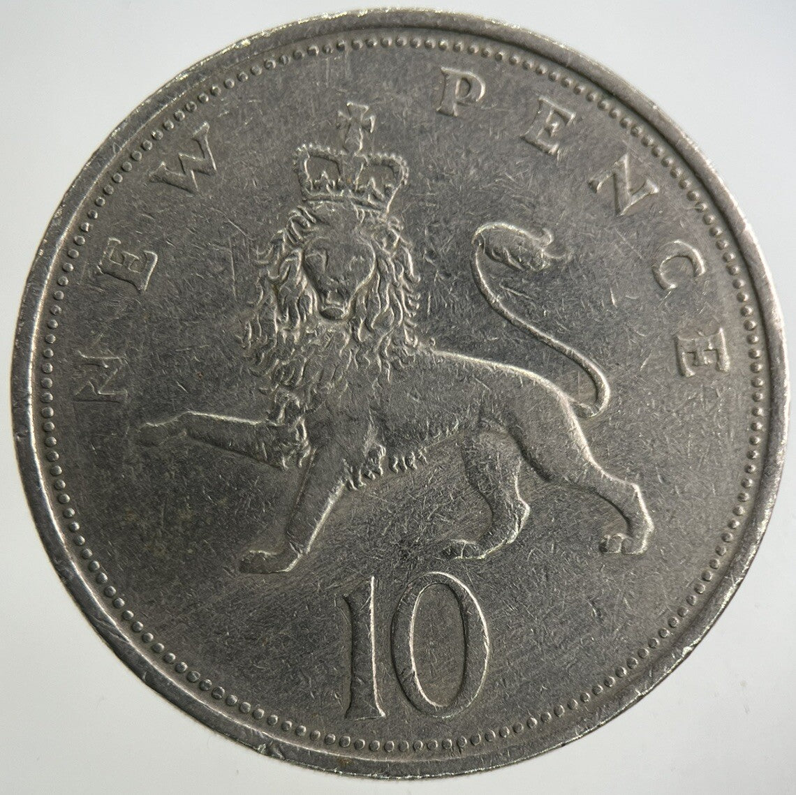 1970 Elizabeth II 2nd 10p Ten-Pence Coin | Fine Collectable Grade