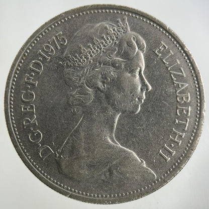 1975 Elizabeth II 2nd 10p Ten-Pence Coin | Fine Collectable Grade