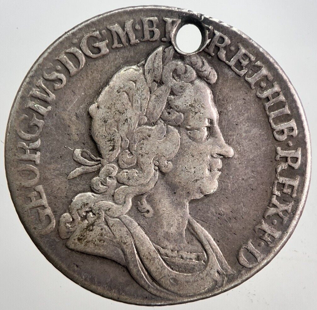 1723 George I Scarce SSC Shilling Silver Coin | Collectable Grade | a5985