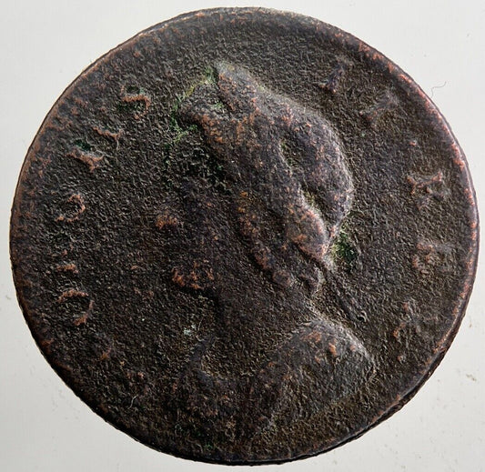 1730 George II 2nd Farthing Coin | Collectable Grade | a5950