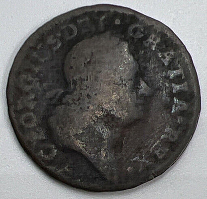 1725 Irish Harp Right Farthing Coin | Collectable Grade