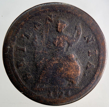 1724 George I 1st Half-Penny Coin | Collectable Grade