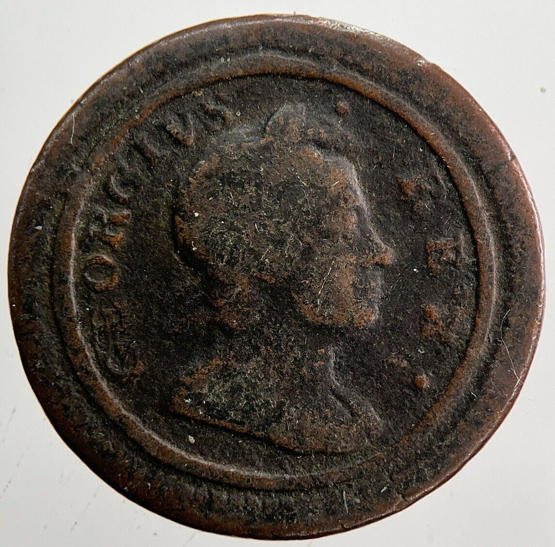 1724 George I 1st Farthing Coin | Collectable Grade | a6047