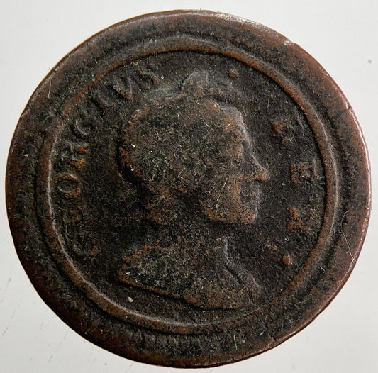 1724 George I 1st Farthing Coin | Collectable Grade | a6047