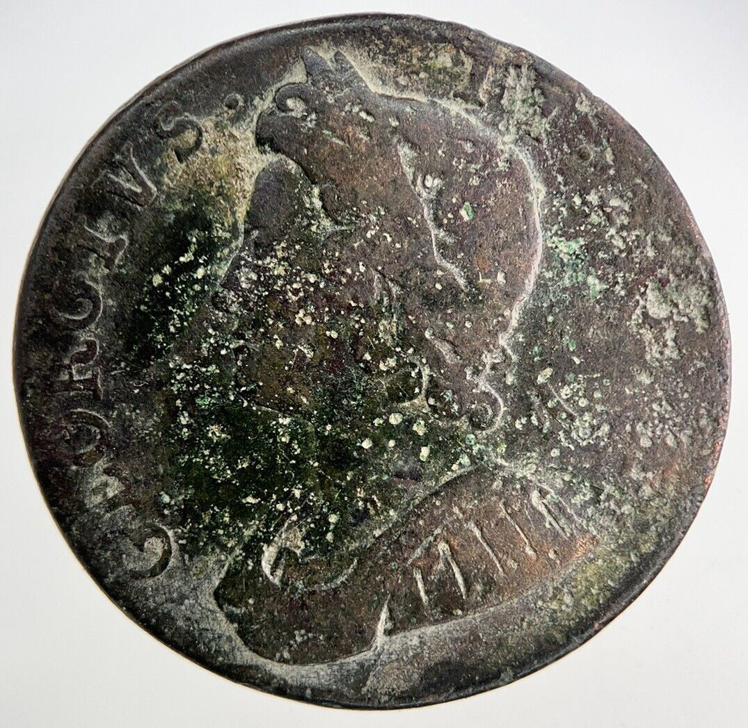 1731 George II 2nd Half-Penny Coin | Collectable Grade