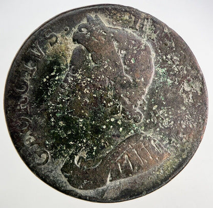 1731 George II 2nd Half-Penny Coin | Collectable Grade