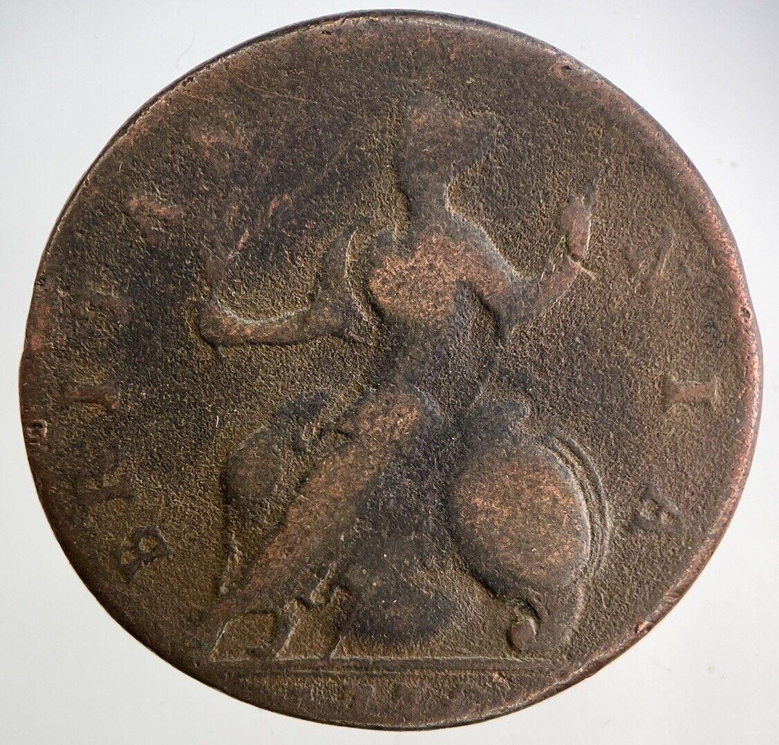 1730 George II 2nd Half-Penny Coin | Collectable Grade