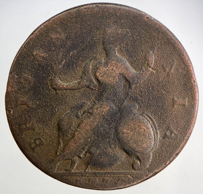 1730 George II 2nd Half-Penny Coin | Collectable Grade