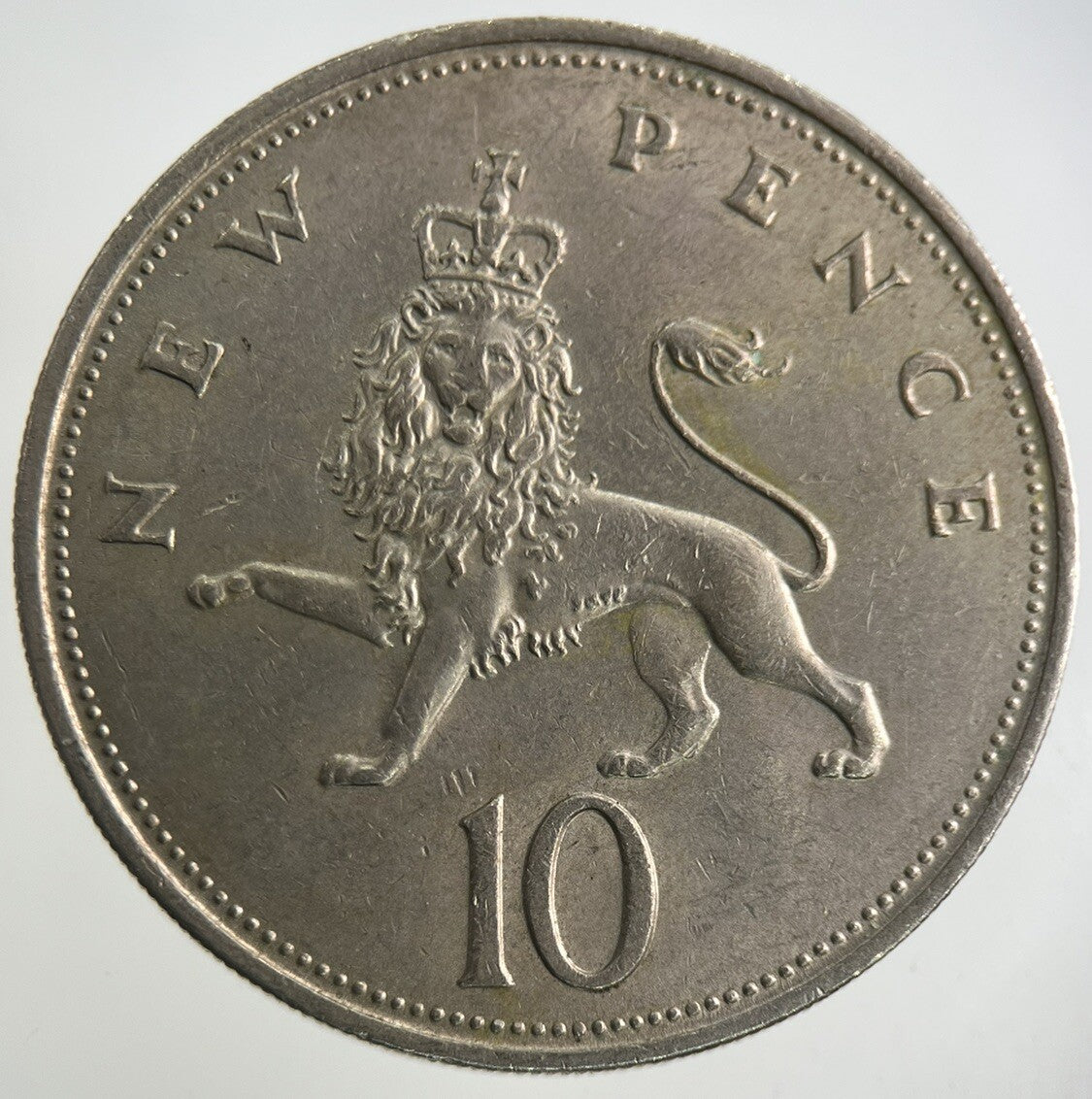 1968 Elizabeth II 2nd 10p Ten-Pence Coin | Fine Collectable Grade