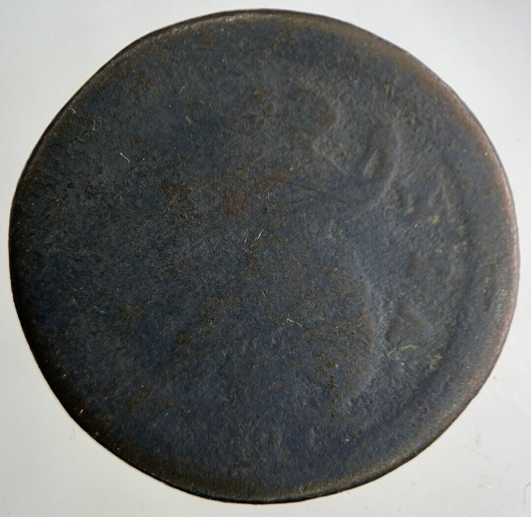 1724 George I 1st Half-Penny Coin | Fair Grade