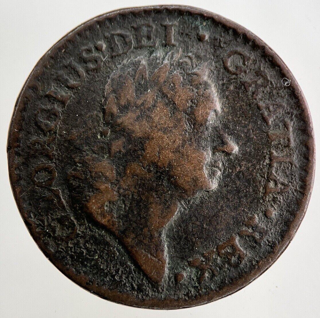 1723 Irish Farthing Coin | Fine Collectable Grade