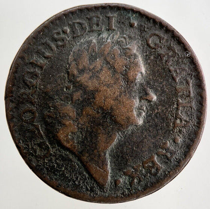 1723 Irish Farthing Coin | Fine Collectable Grade