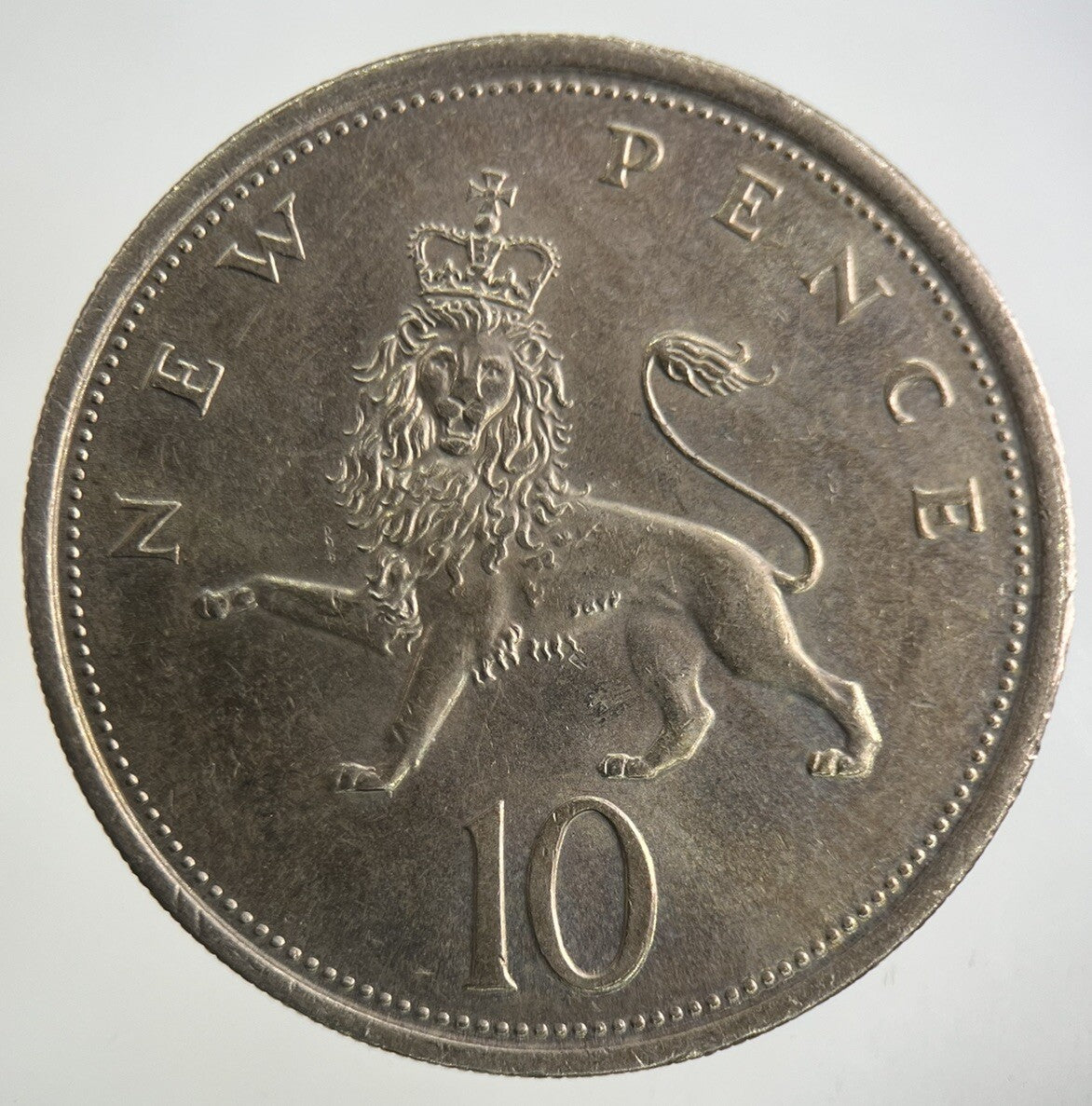 1976 Elizabeth II 2nd 10p Ten-Pence Coin | Fine Collectable Grade