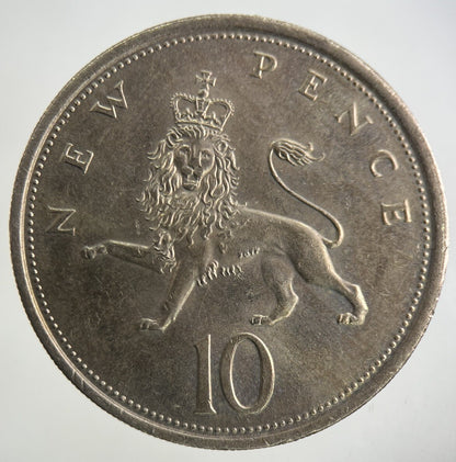 1976 Elizabeth II 2nd 10p Ten-Pence Coin | Fine Collectable Grade