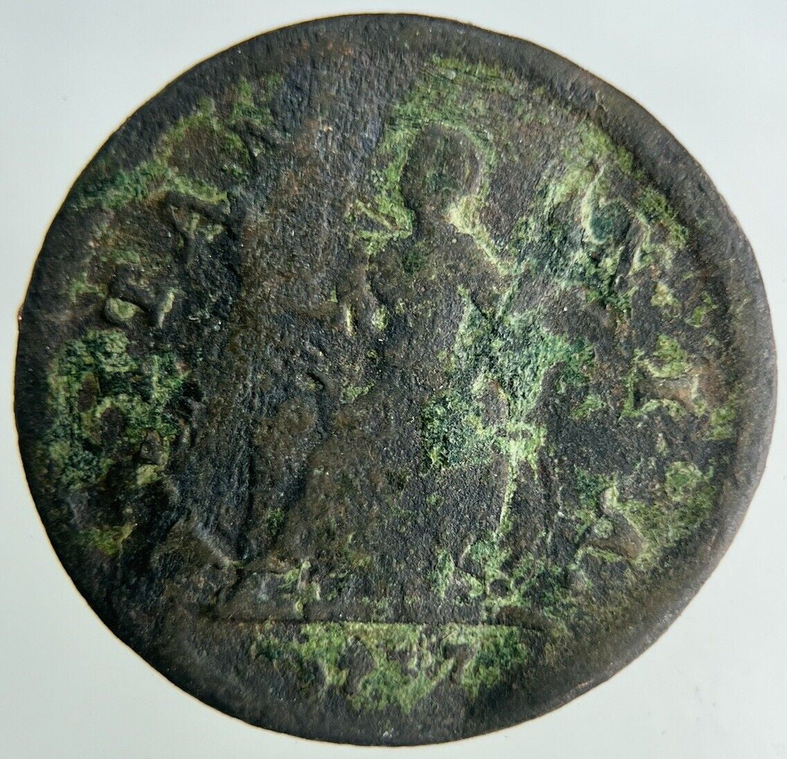 1732 George II 2nd Farthing Coin | Collectable Grade