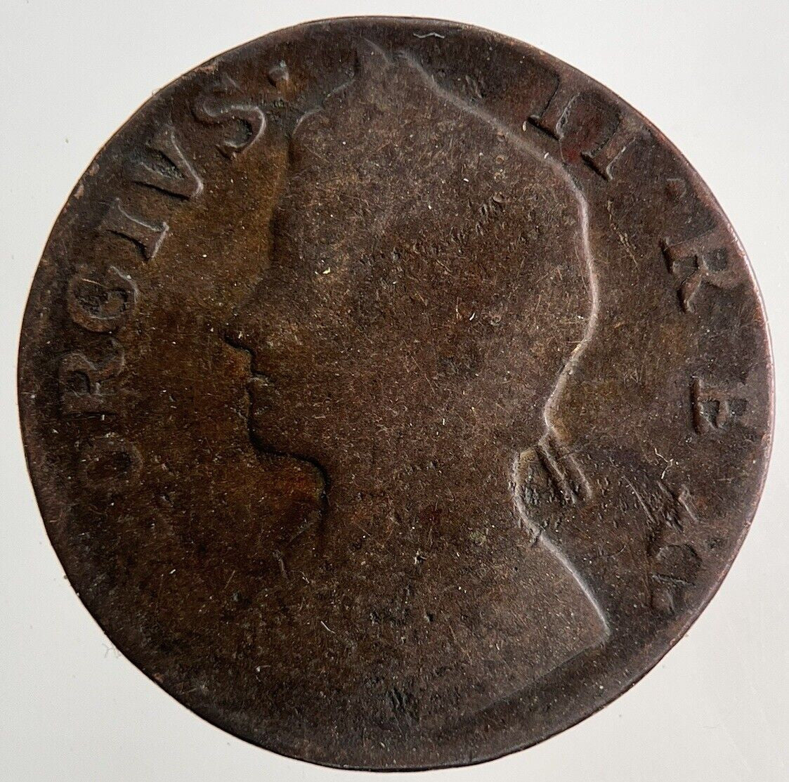 1737 George II 2nd Farthing Coin | Collectable Grade