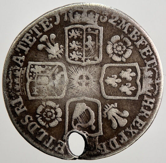 1732 George II 2nd Sixpence Silver Coin | Collectable Grade | a2603