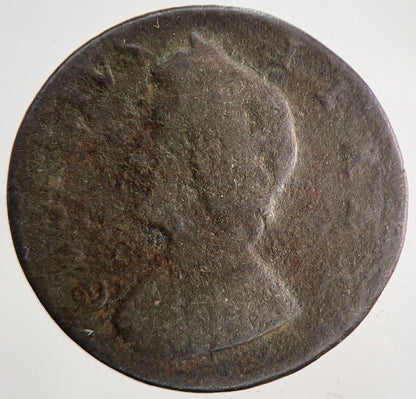 1733 George II 2nd Farthing Coin | Collectable Grade | a7620