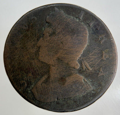 1734 George II 2nd Half-Penny Coin | Collectable Grade