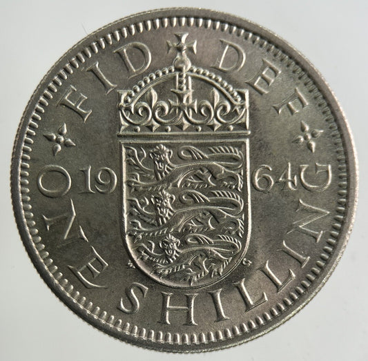 1964 Elizabeth II 2nd Shilling Coin | Very High Grade