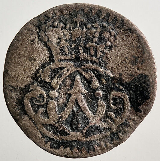 1744 Germany 1 Stuber Coin | Collectable Grade | a3762