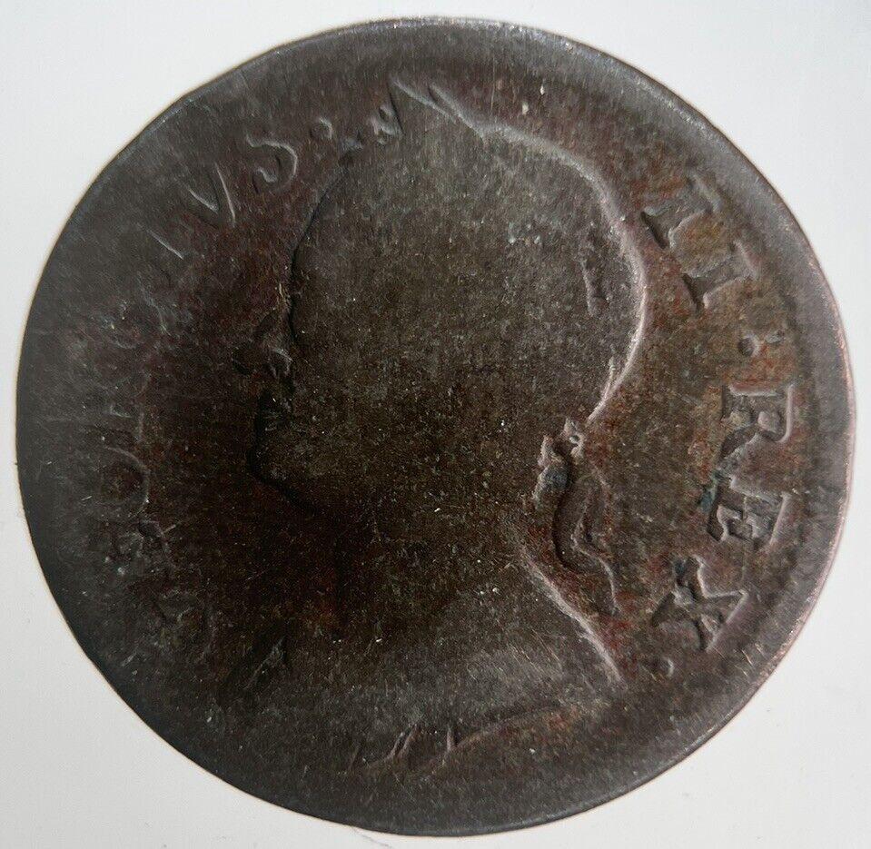 1746 George II 2nd Farthing Coin | Collectable Grade | a4531