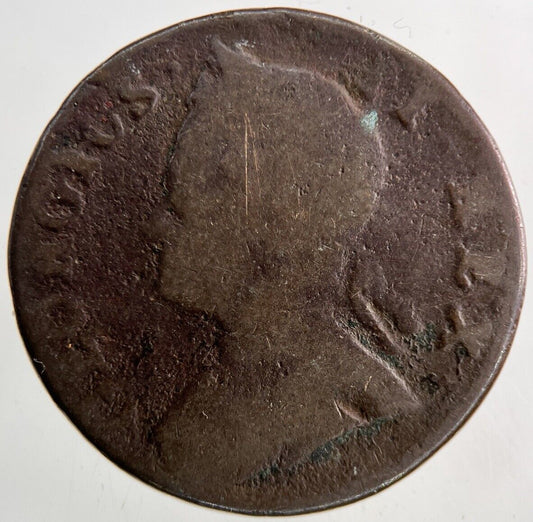 1742 George II 2nd Half-Penny Coin | Collectable Grade