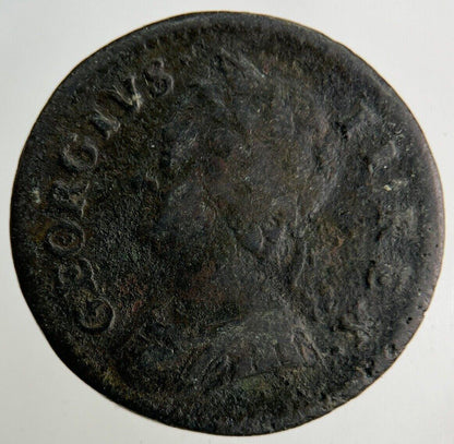 1746 George II 2nd Farthing Coin | Fine Collectable Grade