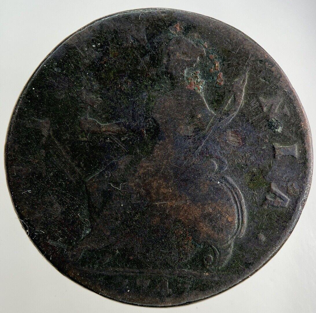 1747 George II 2nd Half-Penny Coin | Collectable Grade