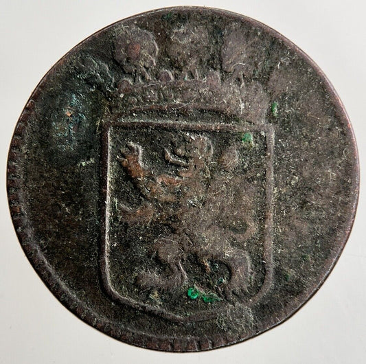 1750 Netherlands East Indies 1 Duit Coin | Collectable Grade
