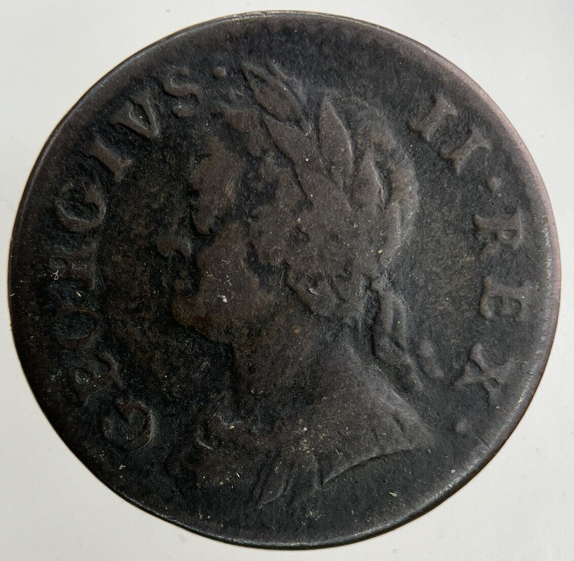 1754 George II 2nd Farthing Coin | Fine Collectable Grade