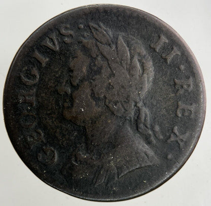 1754 George II 2nd Farthing Coin | Fine Collectable Grade