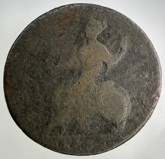 1754 George II 2nd Half-Penny Coin | Collectable Grade
