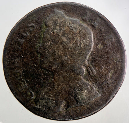 1754 George II 2nd Half-Penny Coin | Collectable Grade