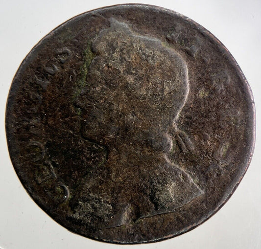 1754 George II 2nd Half-Penny Coin | Collectable Grade