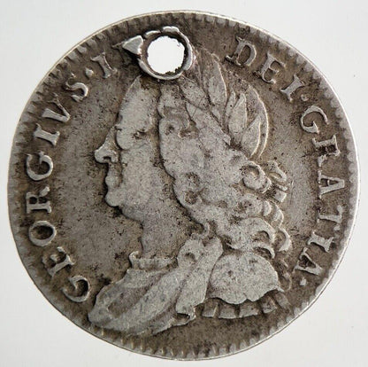 1758 George 2nd II Sixpence Silver Coin | Fine Collectable Grade