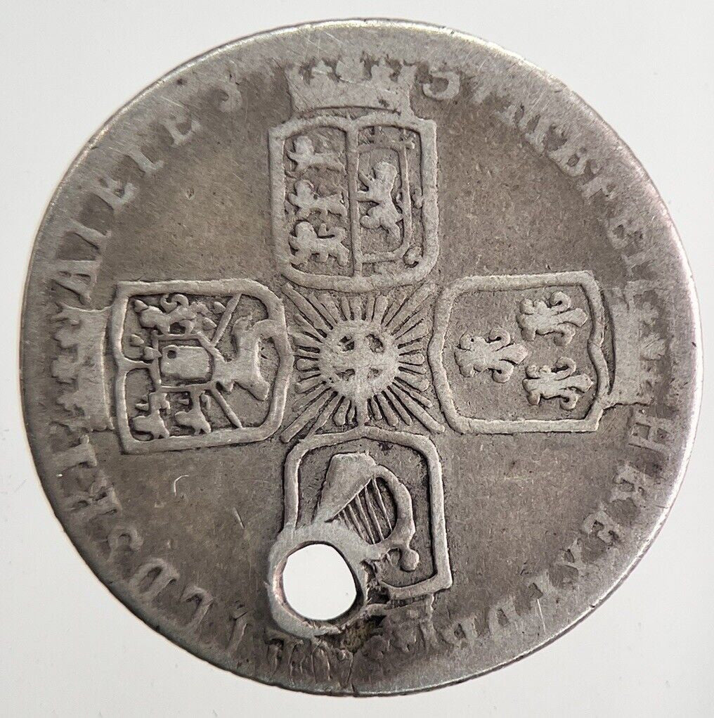 1757 George 2nd II Sixpence Silver Coin | Collectable Grade | a9891