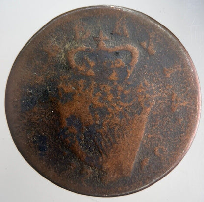 1768 George III Irish Hibernia Half-Penny Coin | Collectable Grade | a4517