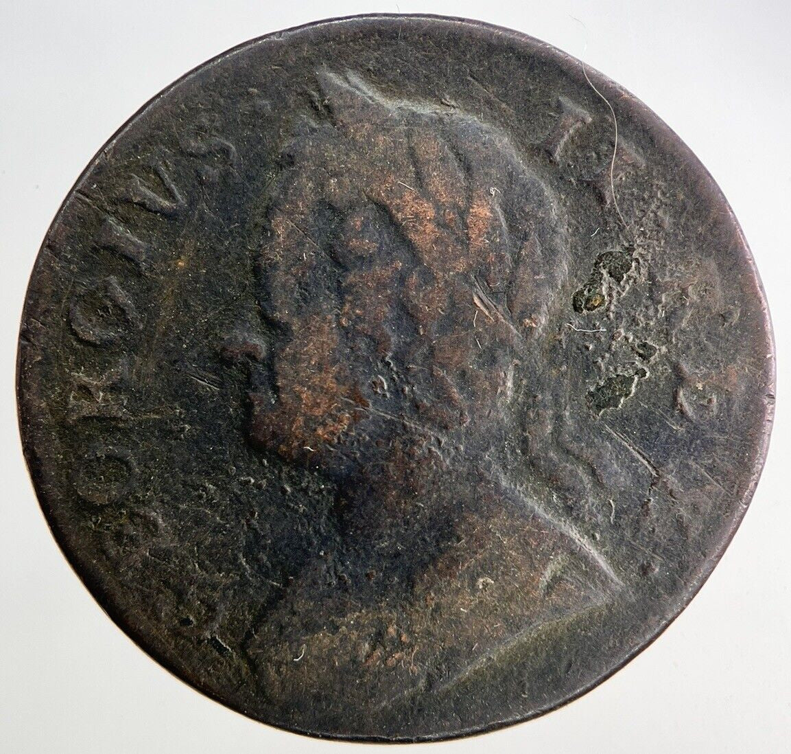 1759 George II 2nd Half-Penny Coin | Collectable Grade