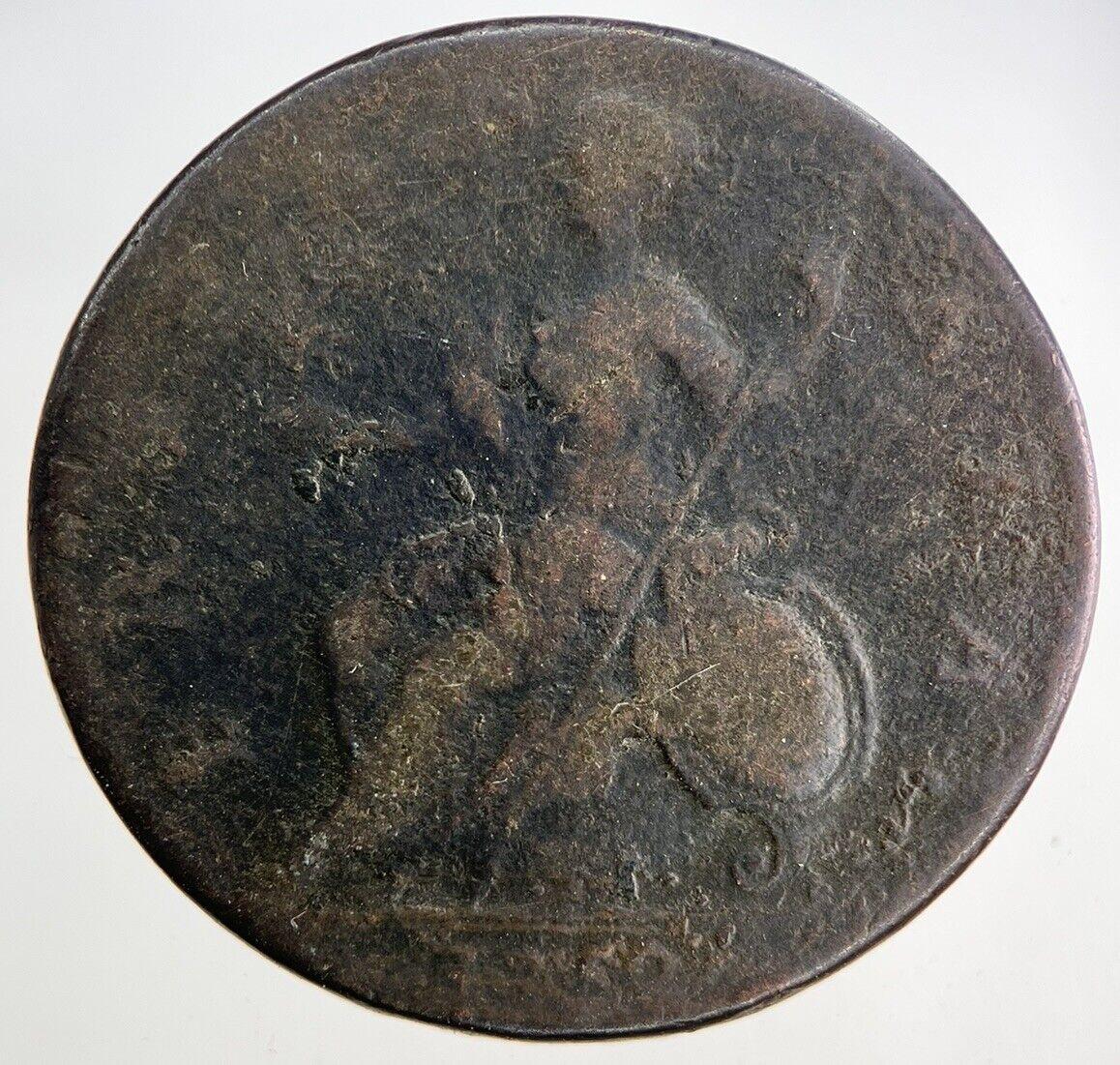 1759 George II 2nd Half-Penny Coin | Collectable Grade