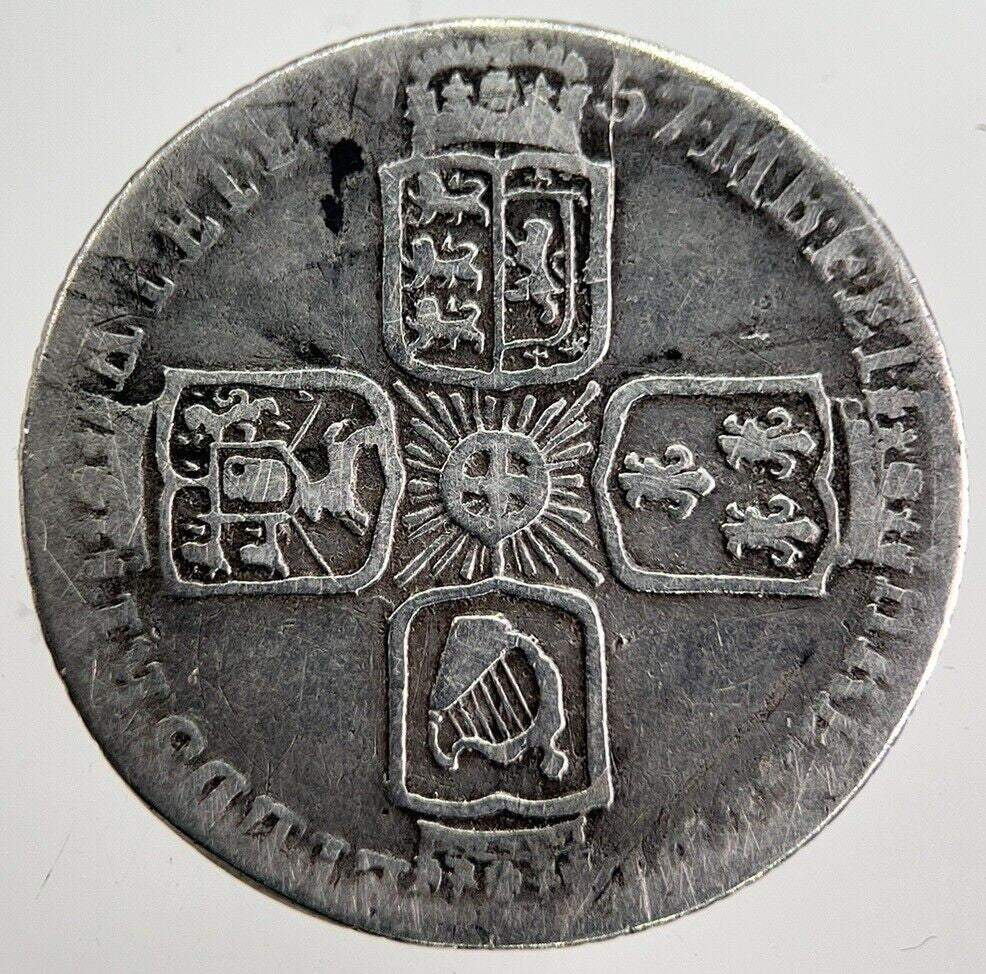 1757 George II 2nd Sixpence Silver Coin | Collectable Grade | a8796