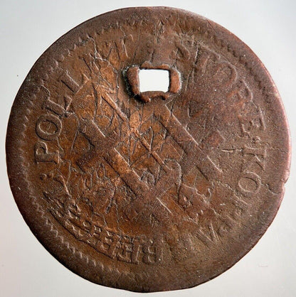 1762 Sweden 6 Polet Coin | Collectable Grade | a3229