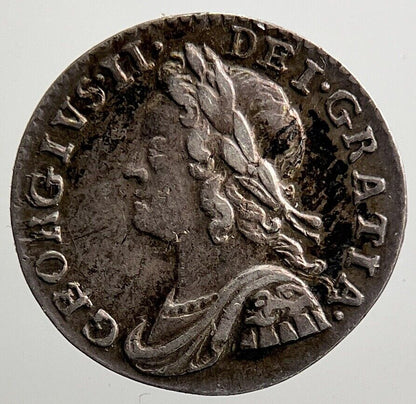 1760 George II Maundy Penny Silver Coin | Fine Collectable Grade | a2056