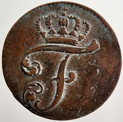 1759 Germany 3 Pfennig Coin | Fine Collectable Grade | a3331
