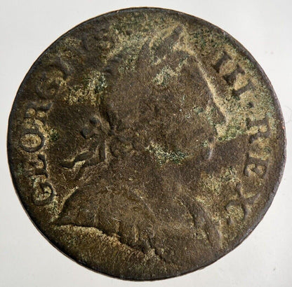 1772 George III 3rd Half-Penny Coin | Collectable Grade