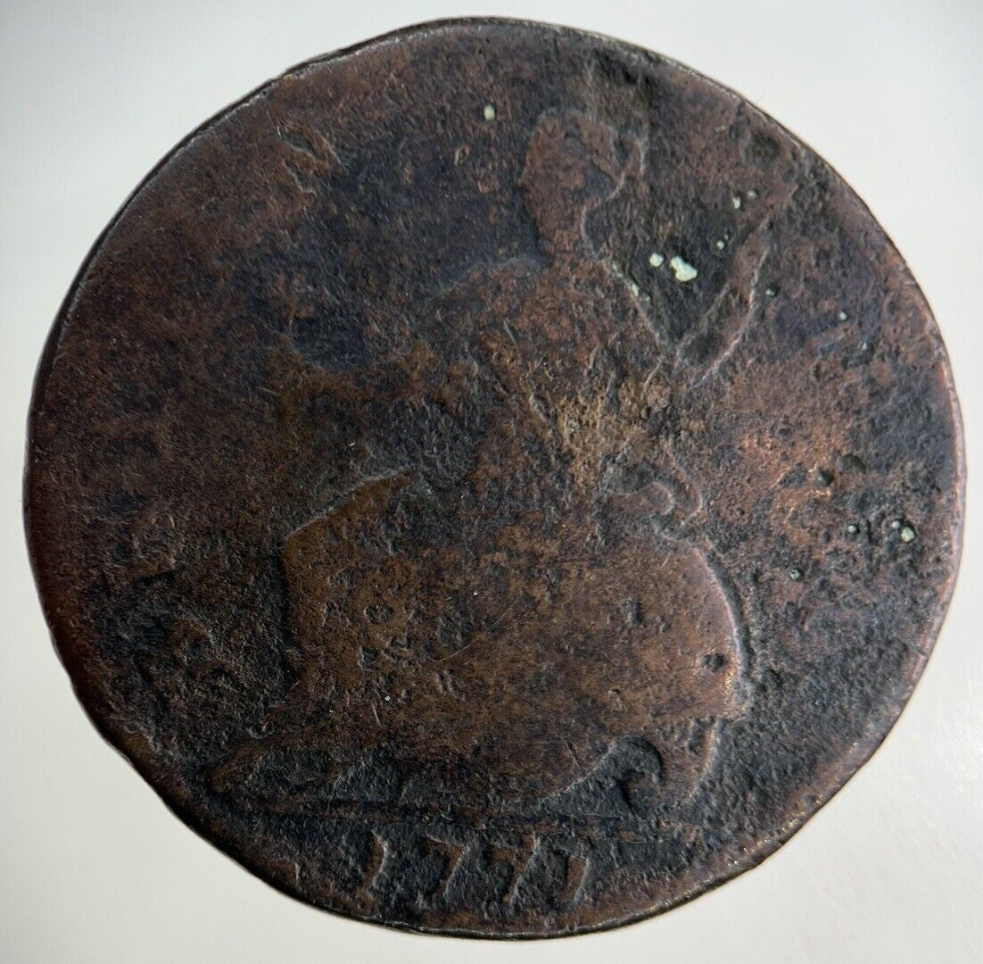 1771 George III 3rd Half-Penny Coin | Collectable Grade