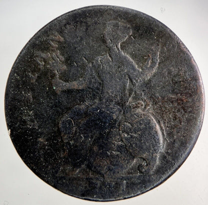 1771 George III 3rd Half-Penny Coin | Collectable Grade