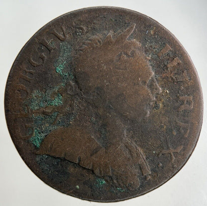 1772 George III 3rd Half-Penny Coin | Collectable Grade